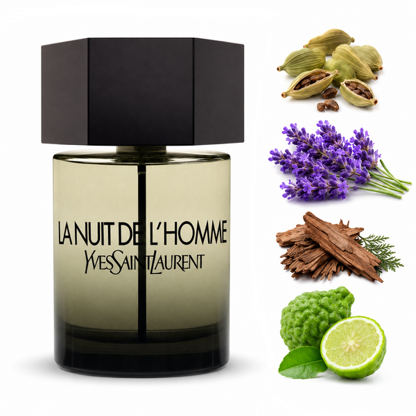 Yves Saint Laurent La Nuit de l'Homme, 3мл YSL-LNDL-3ML фото