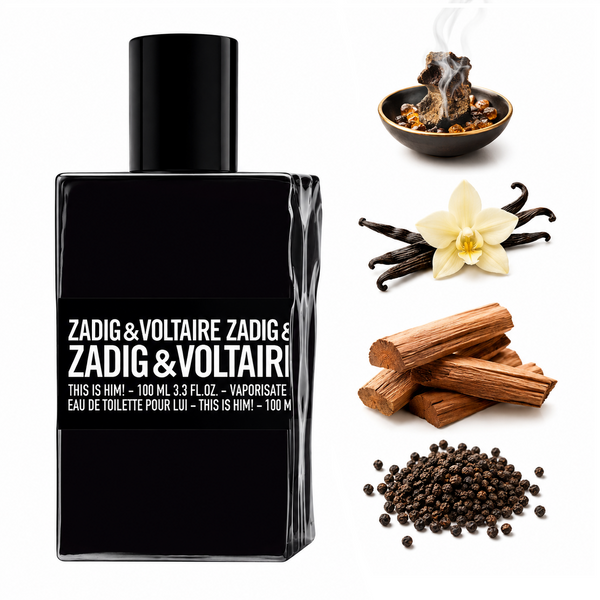 Zadig&Voltaire This Is Him!, 3мл ZNV-TIHI-3ML фото